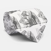 Cravate Alice au pays des merveilles - Alice À la recherch (Roulé)