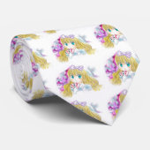 Cravate Alice dans la version Kawaii d'Anime de Manga du (Roulé)