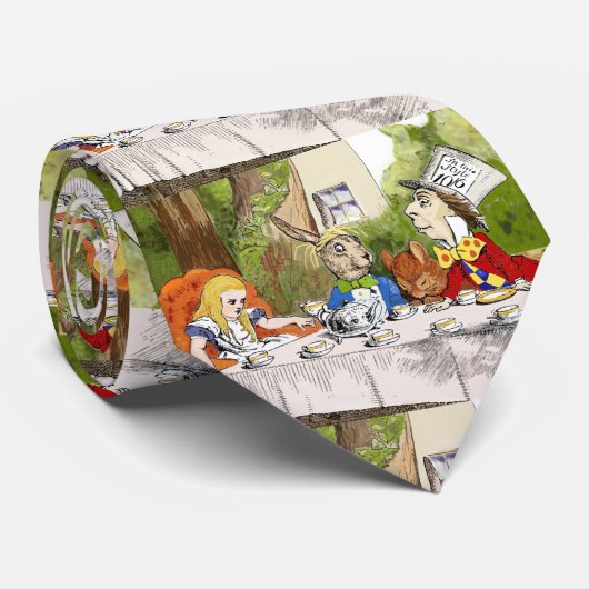 Cravate Alice's Adventures in Wonderland (Roulé)