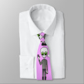 Cravate Alien courtois Thunder_Cove (Attaché)