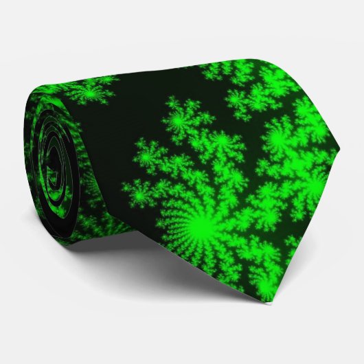 Cravate Alien de rupture fractale (Roulé)