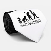 Cravate Alien Evolution, Alien extraterrestre (Roulé)