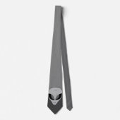 Cravate Alien gris (Devant)