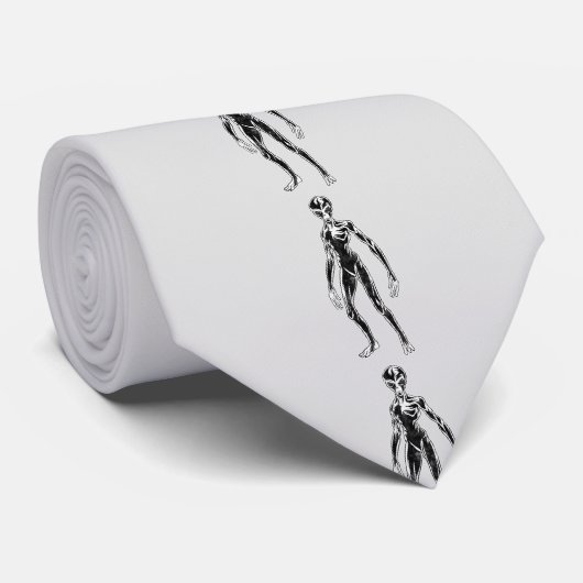 Cravate Alien UFO Thunder_Cove (Roulé)