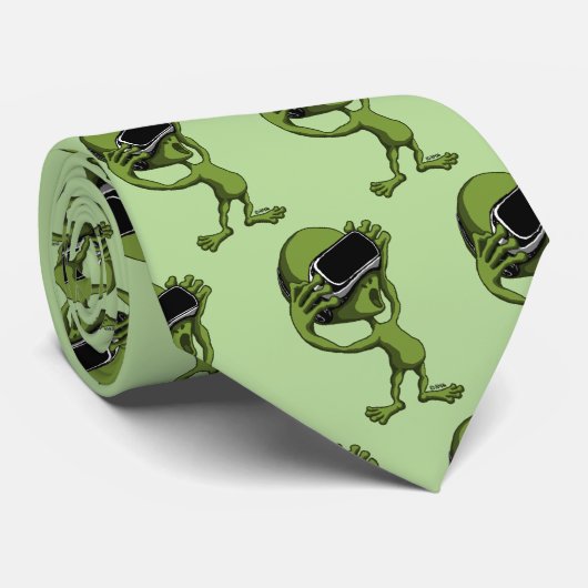 CRAVATE ALIEN VR (Roulé)