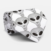 Cravate Aliens partout (Roulé)