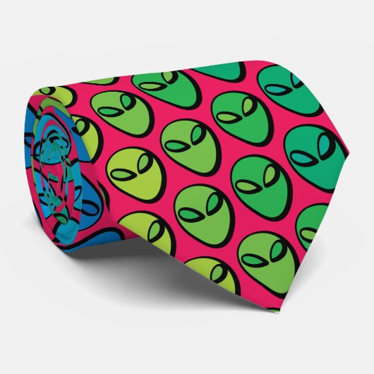 Cravate Aliens tie (Roulé)