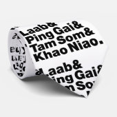 Cravate Alimentation de la rue laotienne (Roulé)