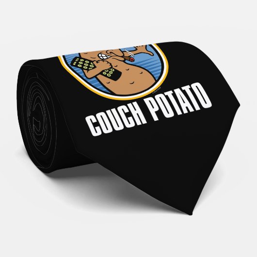 Cravate All-American Couch Potato tie (Roulé)
