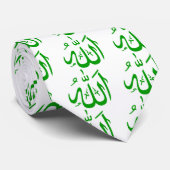 Cravate Allah en arabe (Roulé)