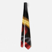 Cravate Allemagne drapeau texture soie (Dos)