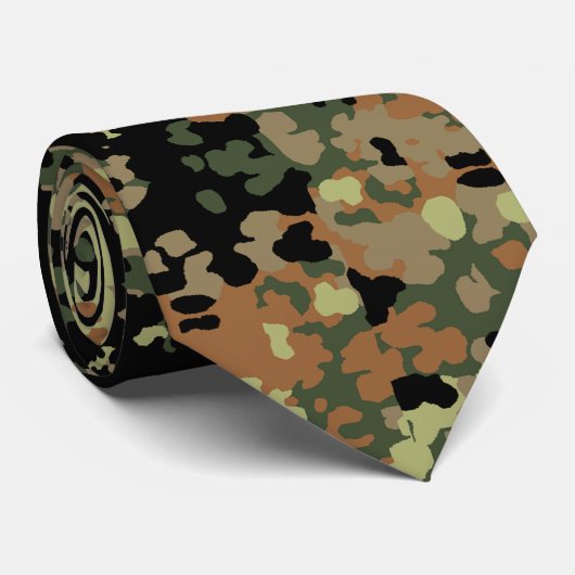 Cravate Allemand Flecktarn v2 Camo (Roulé)