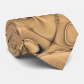 Cravate Alligator d'or (Roulé)