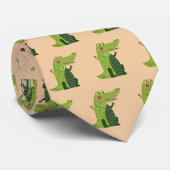 Cravate Alligator Funny Neck Tie (Roulé)