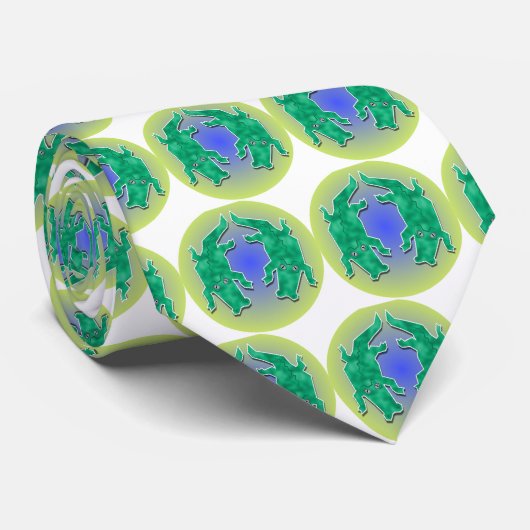 Cravate Alligators (Roulé)