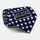 Cravate Allons Brandon. (Roulé)