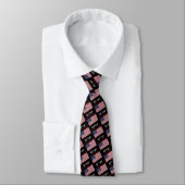 Cravate Allons Brandon, American Flag (Attaché)