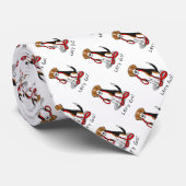 Cravate Allons-y ! (marche) Chien Beagle (tri couleur 3) M (Roulé)