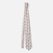 Cravate Allons-y ! (walk) Papillon (white & red) Chien mig (Dos)