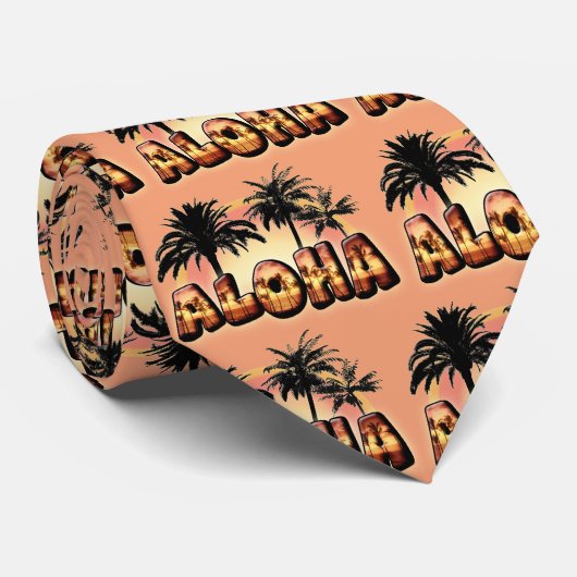 Cravate Aloha (Roulé)