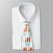 Cravate Aloha Hawaii Surf boards (Attaché)