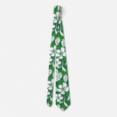 CRAVATE ALOHA VENDREDI (VERT) (Dos)