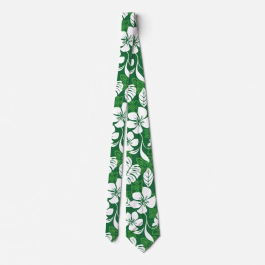 CRAVATE ALOHA VENDREDI (VERT) (Dos)