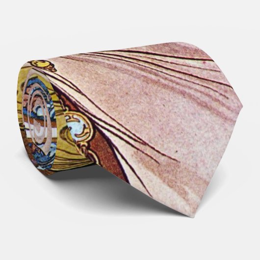 Cravate Alphonse Mucha (Roulé)