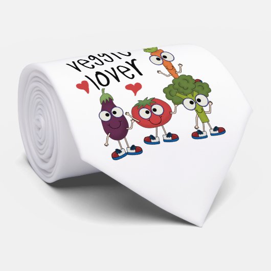 Cravate Amant végétarien (Roulé)
