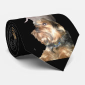 CRAVATE AMATEUR DE CHIENS  (Roulé)