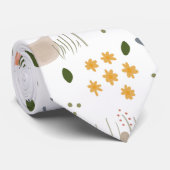 Cravate Amateurs de poulet Ferme Animaux Plutôt Floral (Roulé)