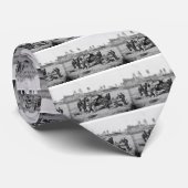 Cravate Ambulanciers de guerre civile (Roulé)