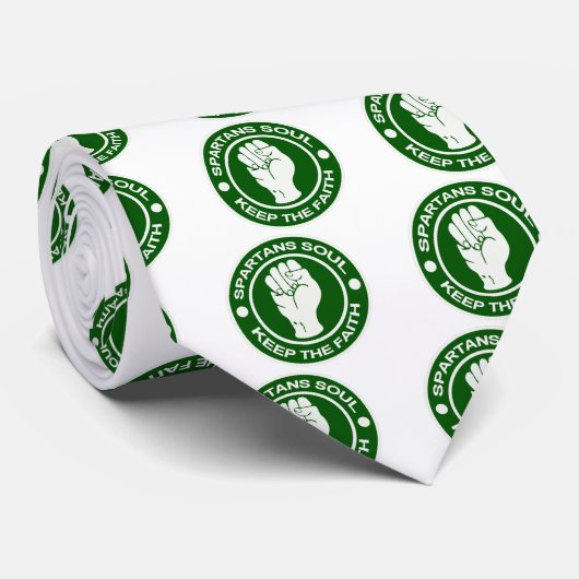 Cravate Âme de Spartans (Roulé)