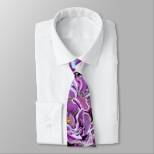 Cravate Âme violette