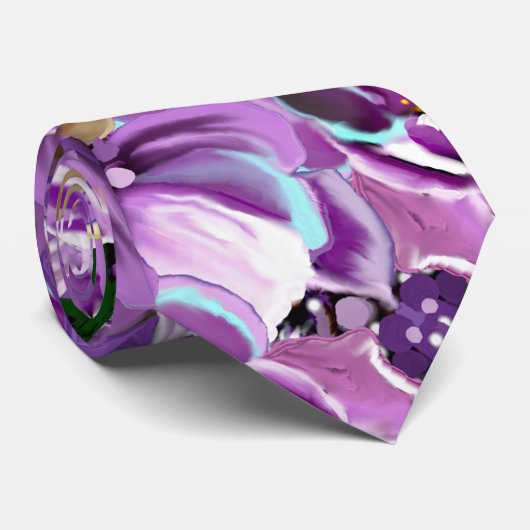 Cravate Âme violette (Roulé)