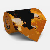 Cravate américain d'atterrissage d'aigle (Roulé)