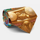 Cravate Américaine - Décor de loisirs (Roulé)