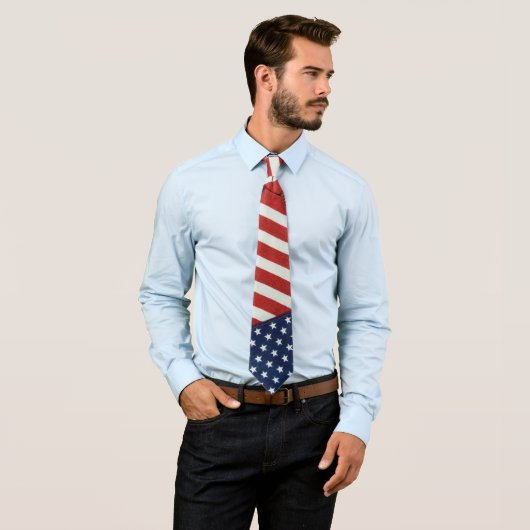 Cravate American Flag Collection (En situation)