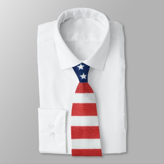 Cravate American Flag Collection (Attaché)