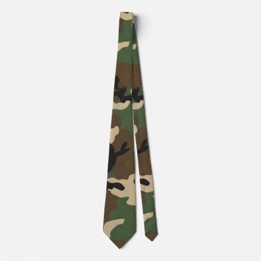 Cravate American Military Camouflage Pattern (Devant)