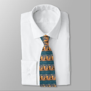 Cravate American Shoal Lighthouse Florida Keys Mens Cravat