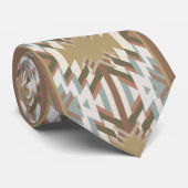Cravate American Southwest Desert Colors Inspired Design (Roulé)
