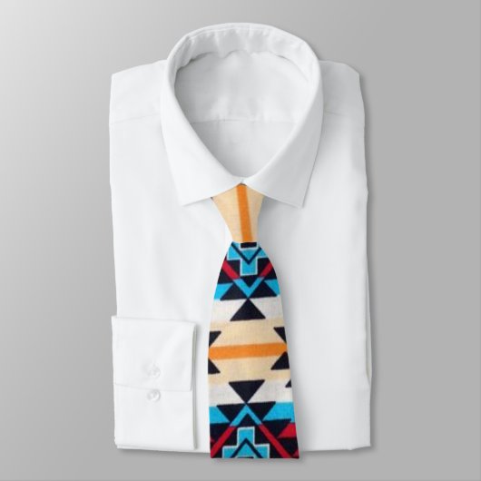 Cravate Amérindien Motif du sud-ouest (Attaché)