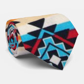 Cravate Amérindien Motif du sud-ouest (Roulé)