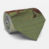 Cravate Amérindiens d'époque, La Chasse aux bisons par Cat (Roulé)