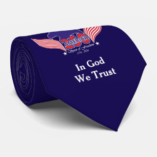 Cravate Amérique 250e - Esprit de liberté - Modifiable - S