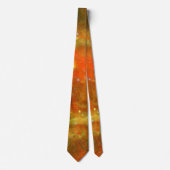 Cravate Amérique du Nord Nebula Orange Necktie (Devant)