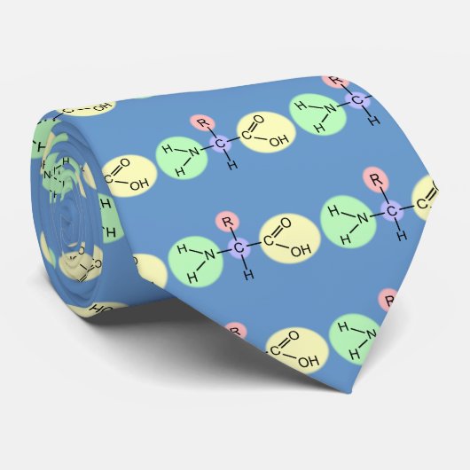 Cravate Amino Acid Diagram (Roulé)