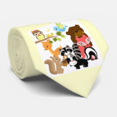 Cravate Amis de forêt (Roulé)