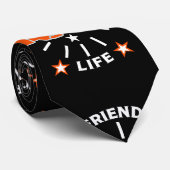 Cravate Amis De La Vie (Roulé)